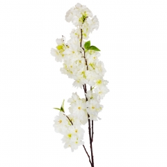 Штучна гілка "Сакура", кремова, 120 см (9160-071)