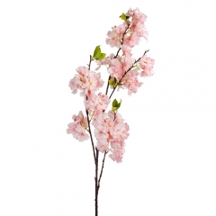 Штучна гілка "Сакура", рожева, 120 см (9160-072)