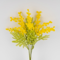Искусственная мимоза, желтая, 33 см (2019-032)