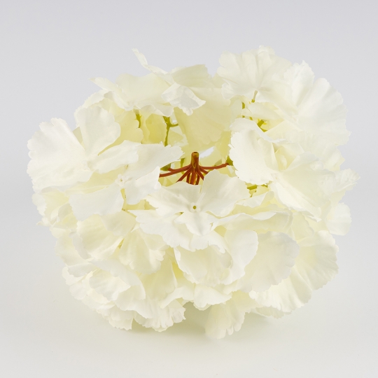 Головка гортензии, белая, 20 см (19222-001)
