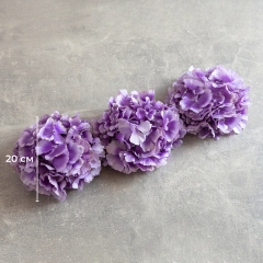 Головка гортензії, бузкова, 20 см (19222-004)