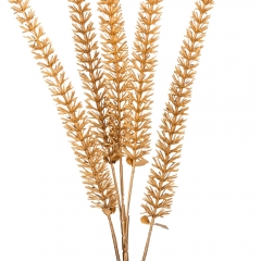 Декоративна гілка "Снігові іскри", золота, 93 см (9156-013)