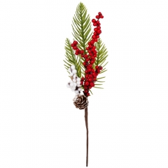 Декоративна гілка "Ягідна казка", 26 см (9168-005)