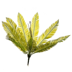 Кущ папороті жовто-оливковий коротколистий штучний (8408-061)