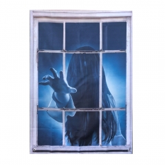 Плакат на Хелловін "Страшне вікно", 120 см (5102-032)