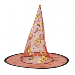 Серія капелюхів відьми "Золотий принт", 31 см ,3 види (9243-003)