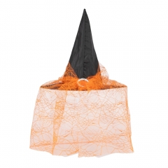 Капелюх відьми "Кольорове павутиння", 33 см * Рандомний вибір дизайну (9243-010)