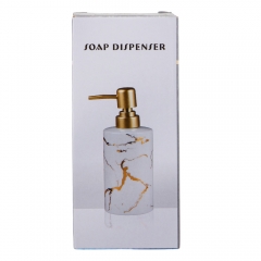 Диспенсер для мила "Мармур" * Рандомний вибір дизайну  7*17,5 см (9190-030)