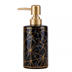 Диспенсер для мила "Геометрія", чорний, 7*17,5 см (9190-029)