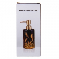 Диспенсер для мила "Геометрія", чорний, 7*17,5 см (9190-029)