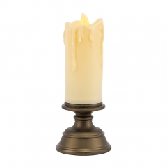 Набір з 3 світлодіодних свічок (LED), айворі, 14 см (9262-004)