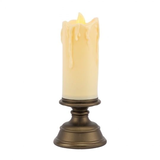 Набір з 3 світлодіодних свічок (LED), айворі, 14 см (9262-004)