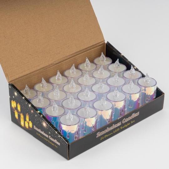 Светодиодная свечка (LED), 8 см (9262-010)