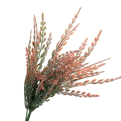 Квітки штучні польові, коралові, 35 см (8408-020)
