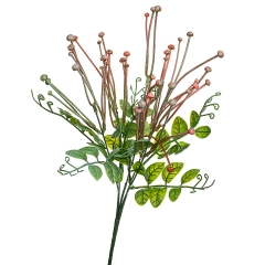 Квітки штучні, червоні, 38 см (8408-024)