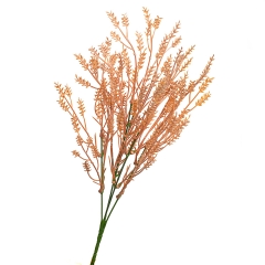 Гілочка штучна, коралова, 37 см (8408-030)