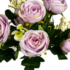 Букет "Троянди фіолетові", 30 см (8409-011)