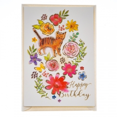 Серия открыток "Цветочный оазис" (8128-013)