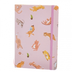 Блокнот «Грайливі котики» 4 види (клітина) (8129-001)