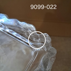 УЦІНКА Ваза "Прозорий міраж", 25 см (Тріщина на дні або збоку вази) (00BR-9099-022)