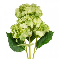 Букет гортензий, 5 бутонов, зеленый, 52 см (9207-024)