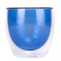 Склянка з подвійними стінками та ручкою "Калейдоскоп", 220 мл * Рандомний вибір дизайну (9095-001)