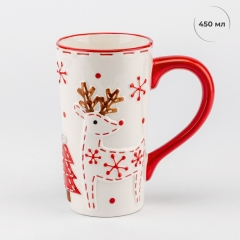 Кружка "Різдвяний олень", 450 мл (6038-006)