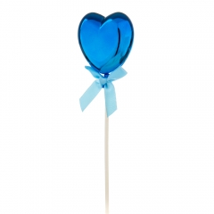 Топпер Шарик в форме сердца индиго (8132-008)