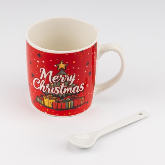 Кружка з ложечкою 