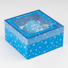 Кружка з ложечкою "Зимові свята", 200 мл (9250-016)