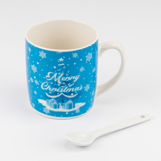 Кружка с ложечкой 