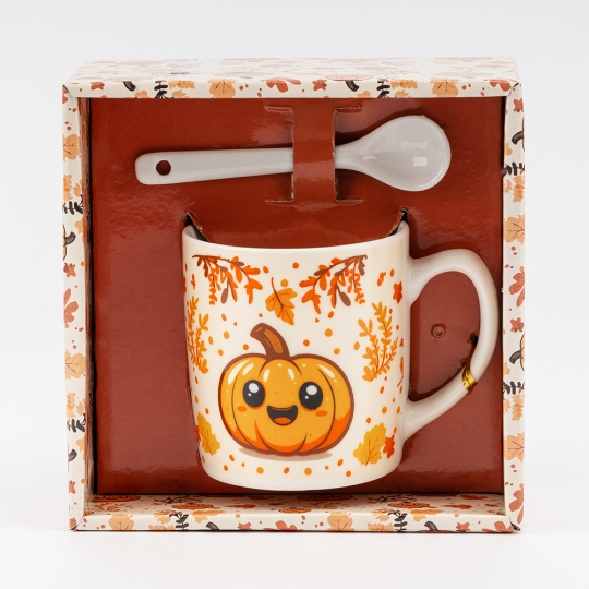 Кружка з ложечкою 