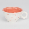 Чашка с блюдцем «Персиковые сердца», 200 мл (9295-014)