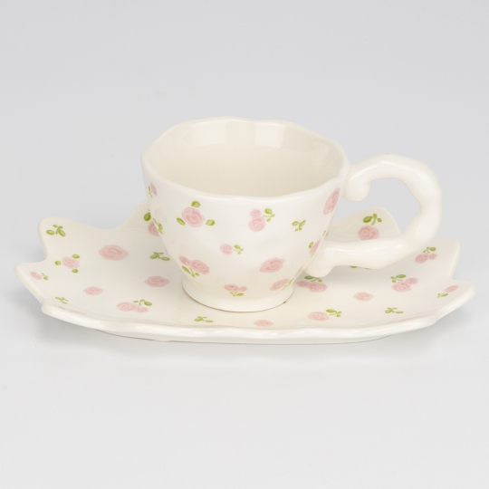 Чашка з блюдцем 