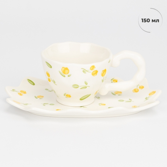 Чашка з блюдцем Чашка з блюдцем
