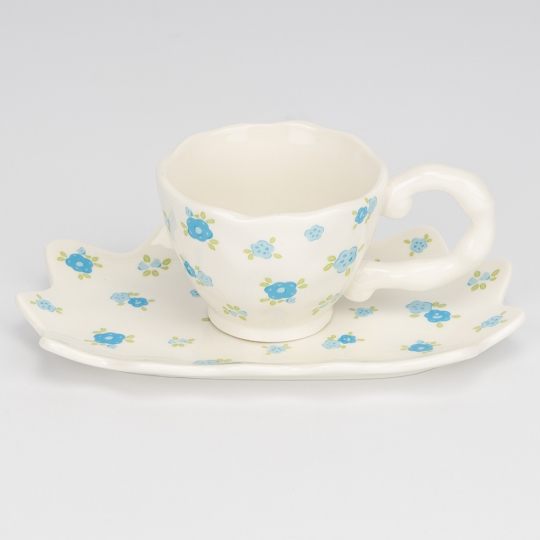 Чашка з блюдцем 