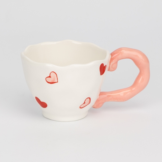 Чашка с блюдцем «Романтическая история», 150 мл (9295-019)