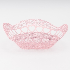Набор с 2 фруктовниц "Розовое кружево", 27 * 27 см СПАСЕННАЯ ПОЗИЦИЯ (9290-010)