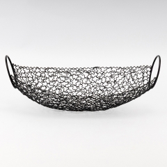 Набор с 2 фруктовниц "Черное кружево", 23 * 38 см СПАСЕННАЯ ПОЗИЦИЯ (9290-011)