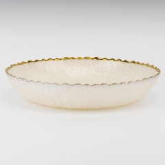 Блюдо "Золотая волна", 33 см СПАСЕННАЯ ПОЗИЦИЯ (9294-001)