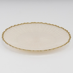 Блюдо "Золотая волна", 33 см СПАСЕННАЯ ПОЗИЦИЯ (9294-002)