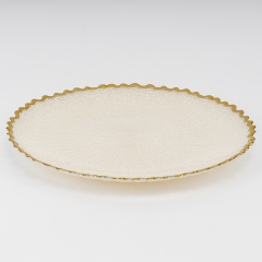 Тарелка "Золотая волна", 26,5 см СПАСЕННАЯ ПОЗИЦИЯ (9294-003)