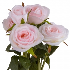 Букет роз, бело-розовый (8921-045)