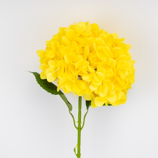 Штучна гортензія, жовта, 67 см (2026-009/yellow) Штучна гортензія, жовта, 67 см (2026-009/yellow)
