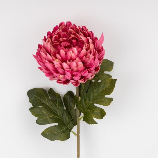 Искусственная хризантема, лиловая, 72 см (2026-011/mauve) Искусственная хризантема, лиловая, 72 см (2026-011/mauve)