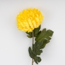 Искусственная хризантема, желтая, 72 см (2026-011/yellow)