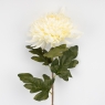 Штучна хризантема, кремова, 75 см (2026-012/cream)