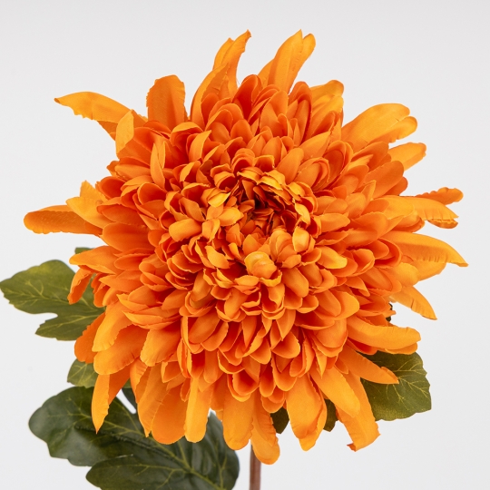 Штучна хризантема, помаранчева, 75 см (2026-012/orange) Штучна хризантема, помаранчева, 75 см (2026-012/orange)