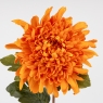 Штучна хризантема, помаранчева, 75 см (2026-012/orange)