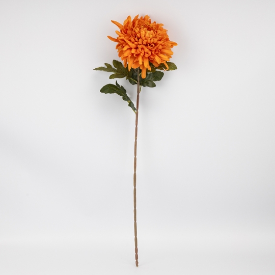 Штучна хризантема, помаранчева, 75 см (2026-012/orange) Штучна хризантема, помаранчева, 75 см (2026-012/orange)
